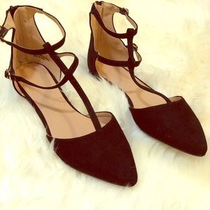 NWOT Black Charlotte Russe Fancy Flats